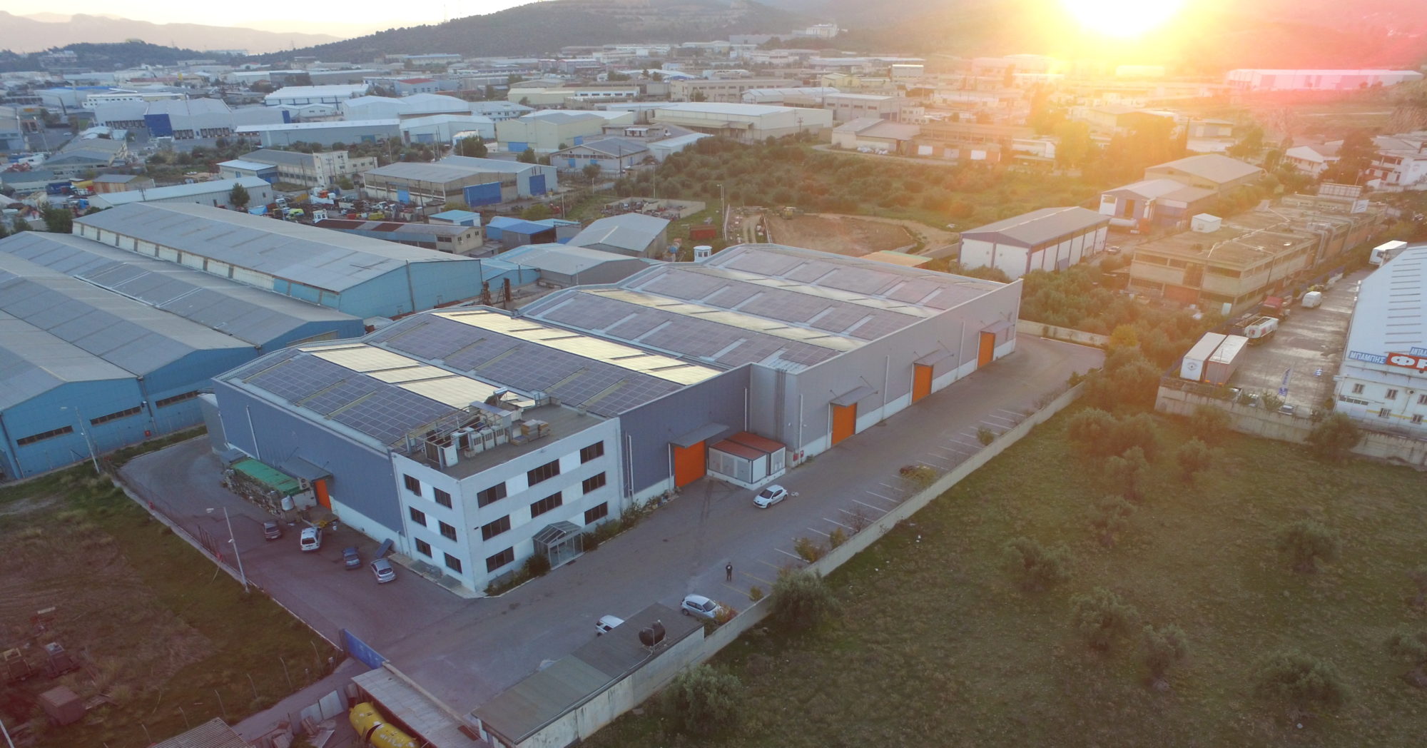Factory air view